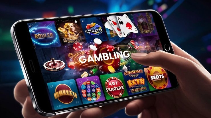 Boom City slot game interface showing colorful reels and winning combinations